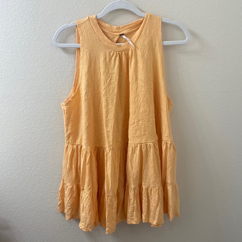 Free People Tiered Tunic Tank
